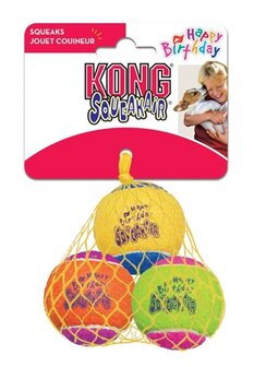 Kong squeakair birthday balls