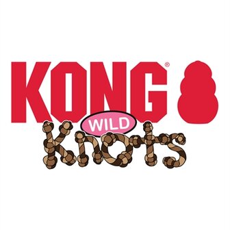 Kong wild knots giraffe geel