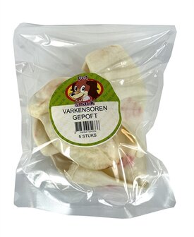 Petsnack varkensoren gepoft