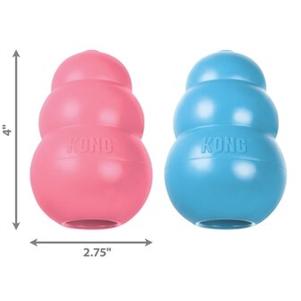 Kong puppy roze of blauw assorti