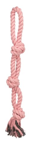 Trixie werp flostouw 3-knoop multicolor