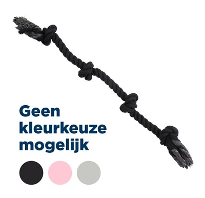 Trixie flostouw 4 knoop assorti