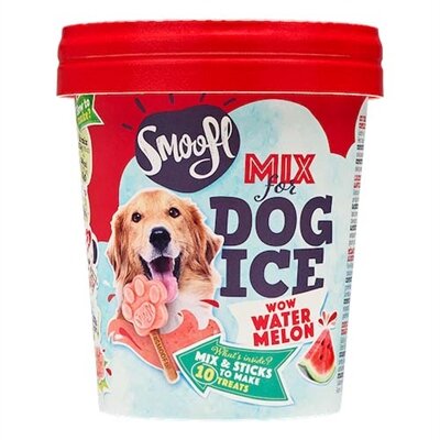 Smoofl ijsmix voor honden watermeloen